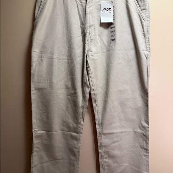 AXE FR 38x30‎ Flame Resistant Work Pants CAT2 NFPA2112 NWT Khaki - Picture 9 of 14